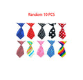 10pcs/Pack Plaid Pet Dog Cat Neck Ties adjustable Small Ties Dog Cat Neckties Bow Ties Dog Accessories Pet Supplies