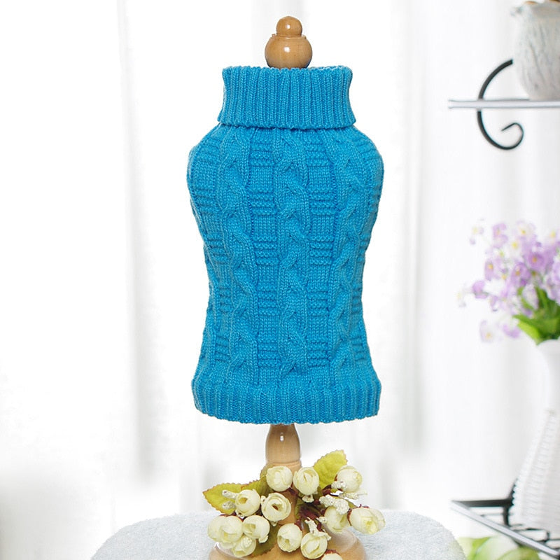 Winter Dog Clothes Knitwear Chihuahua Sweater For Small Medium Dogs Yorkshire Poodle Costume For Gatos Dachshund Sweter Dla Psa