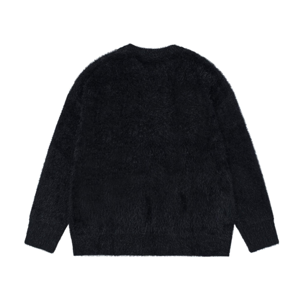 Plush cute dog jacquard sweater