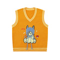 Dog patch sweater