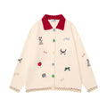 Dog Fun Embroidery Sweater