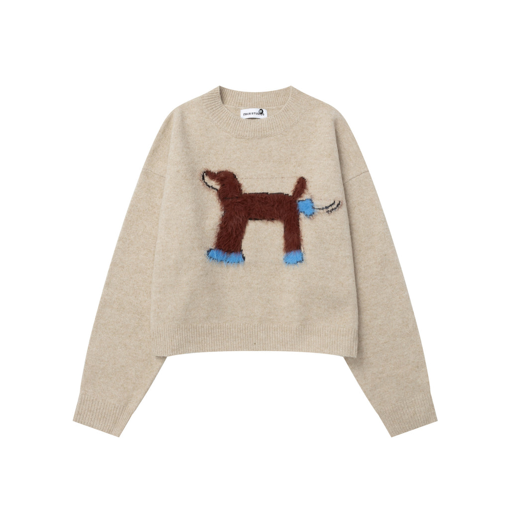 Sausage Dog Pattern Sweater