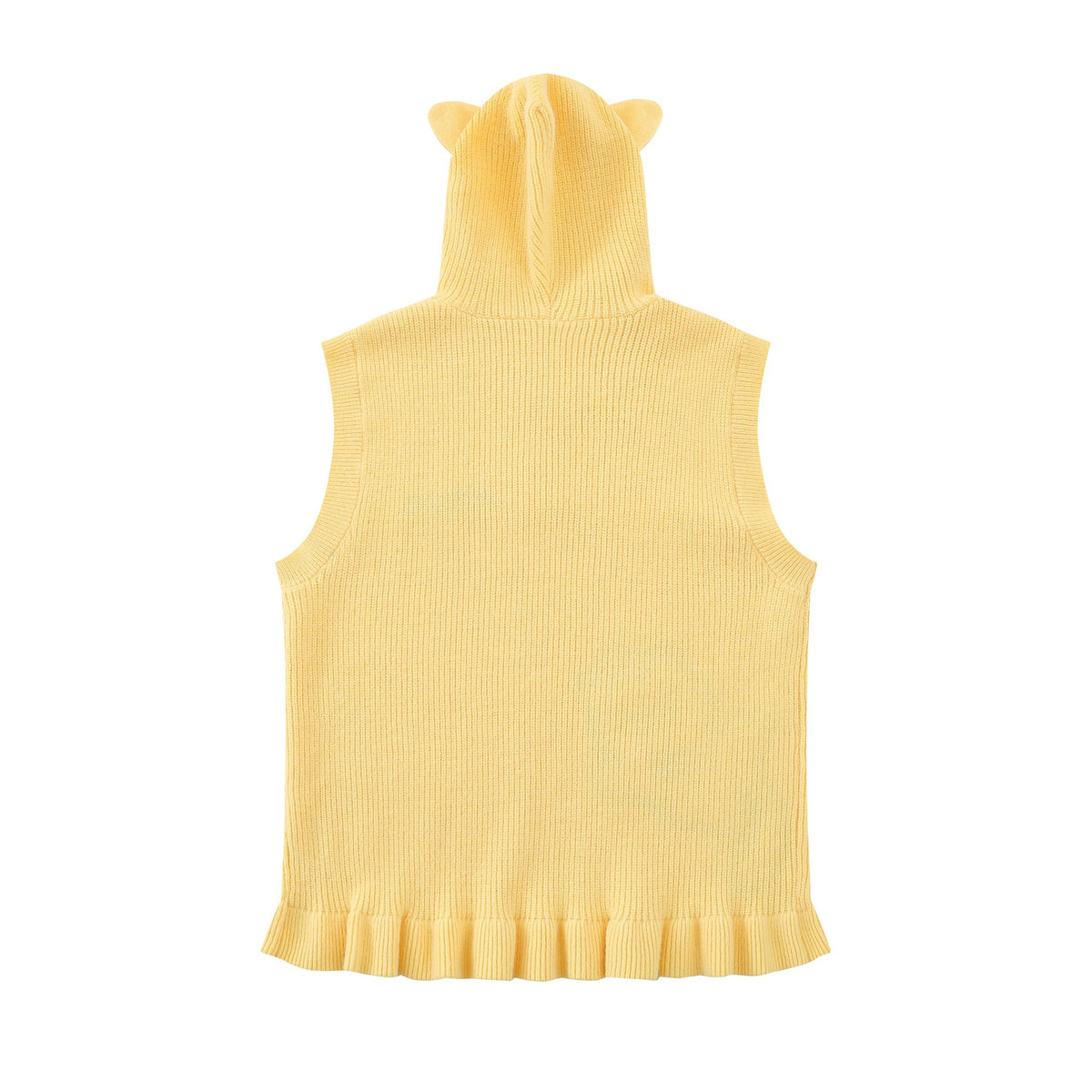 Soft cat ear sweater vest
