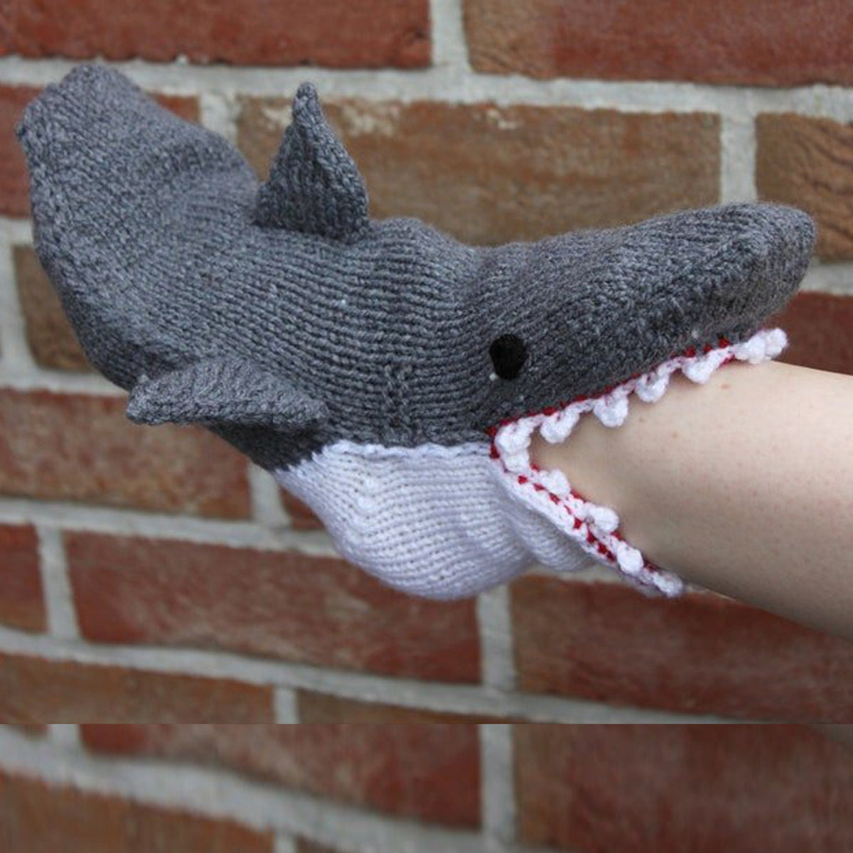 Knit Crocodile Socks Christmas Socks Knitted Creative Medium Tube Animal Socks