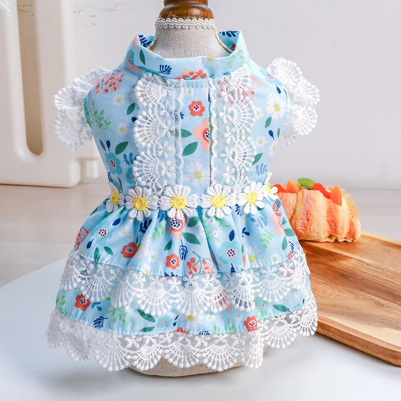 Floral Dog Dress