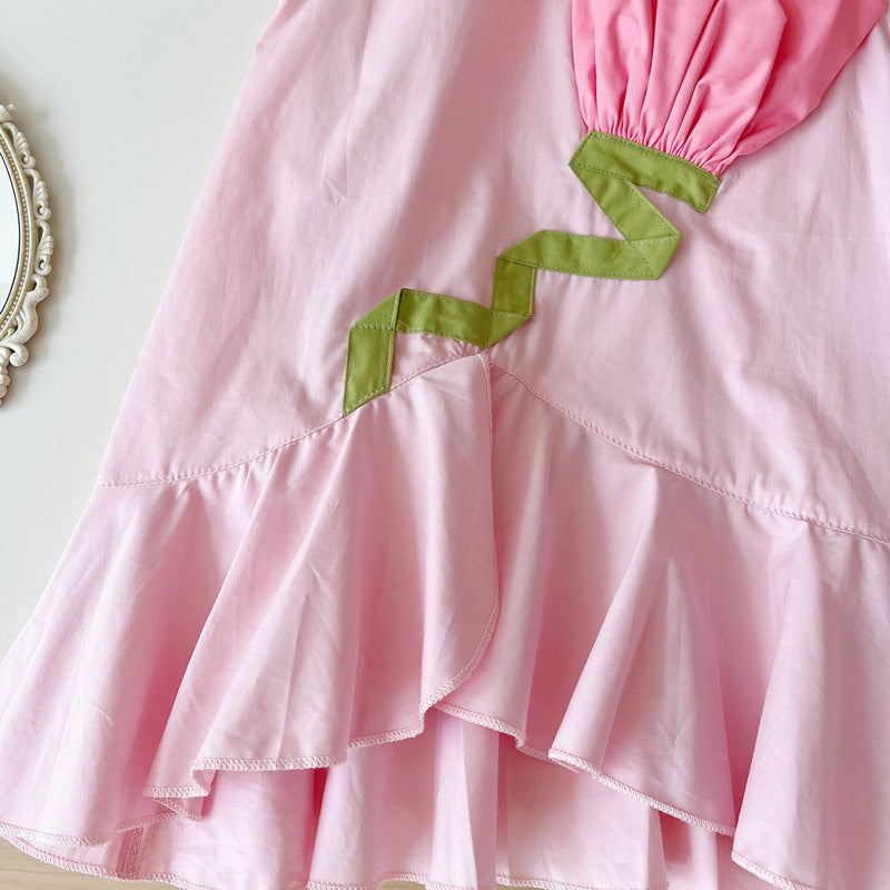 Cute Sleeveless Dress for Girls