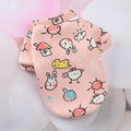 Pet Dog Costume Cute Animal Printed Pet Coat Cotton Soft Pullover Dog Shirt Jacket Sweatshirt Cat Sweater Pets Clothing Outfit