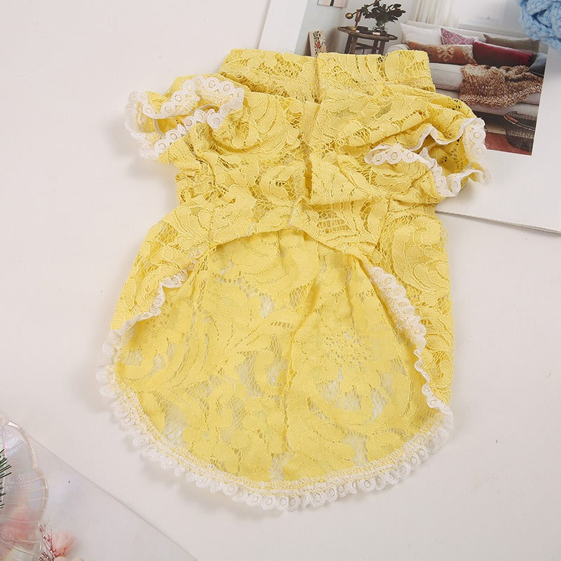 Pet Clothing Skirt Cute Dog Princess Skirt Small and Medium sized Dog Teddy Dog Pet Clothing