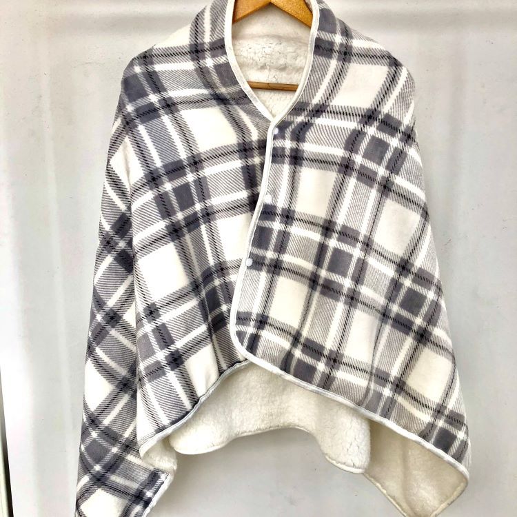 USB electric shawl cover leg warm blanket large-sized power bank wireless mobile electric blanket