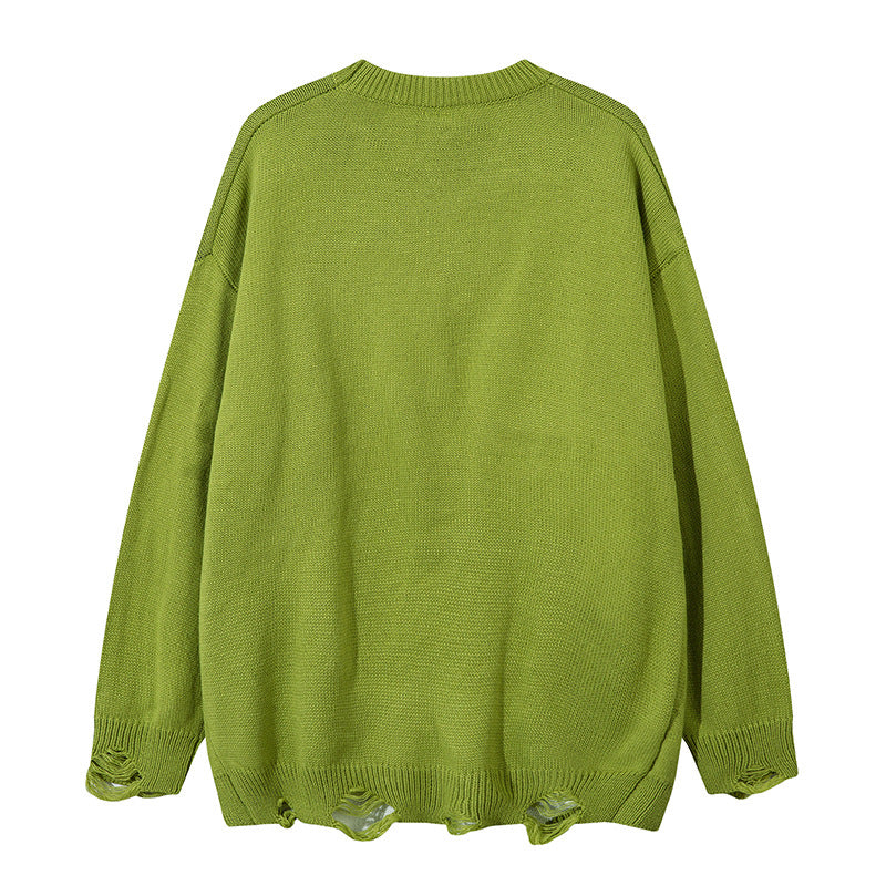 Different dog jacquard sweaters