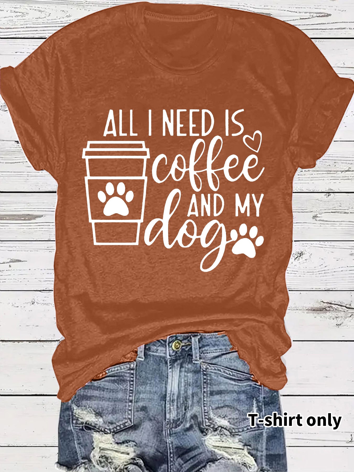 Top Girl Dog Coffee Letter