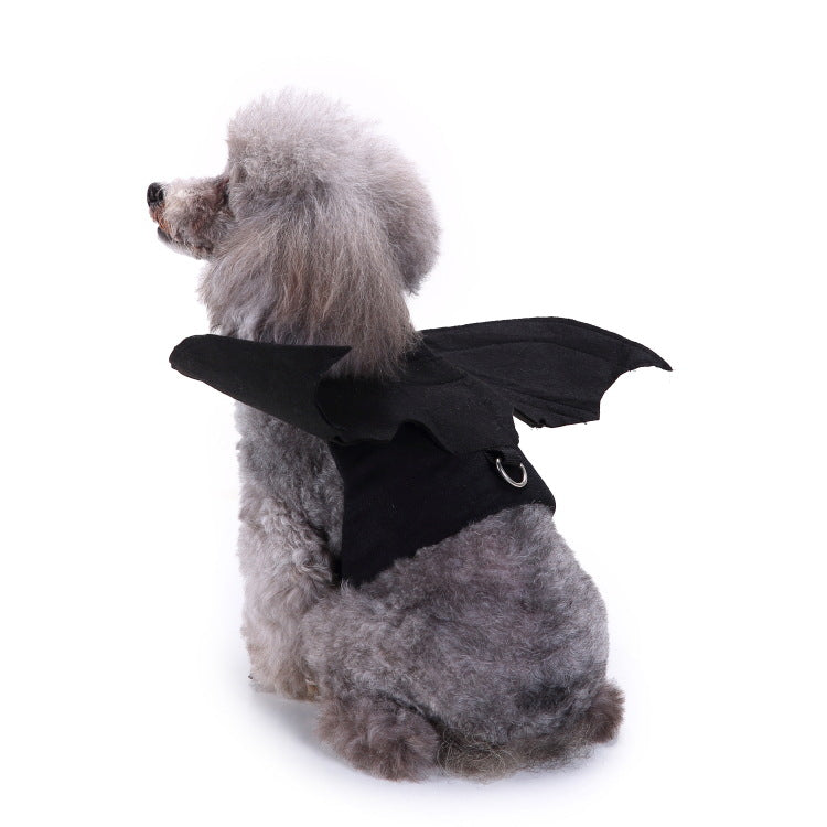 Halloween Pet Costume Quirky Bat Style Funny Outfit for Dogs &amp; Cats