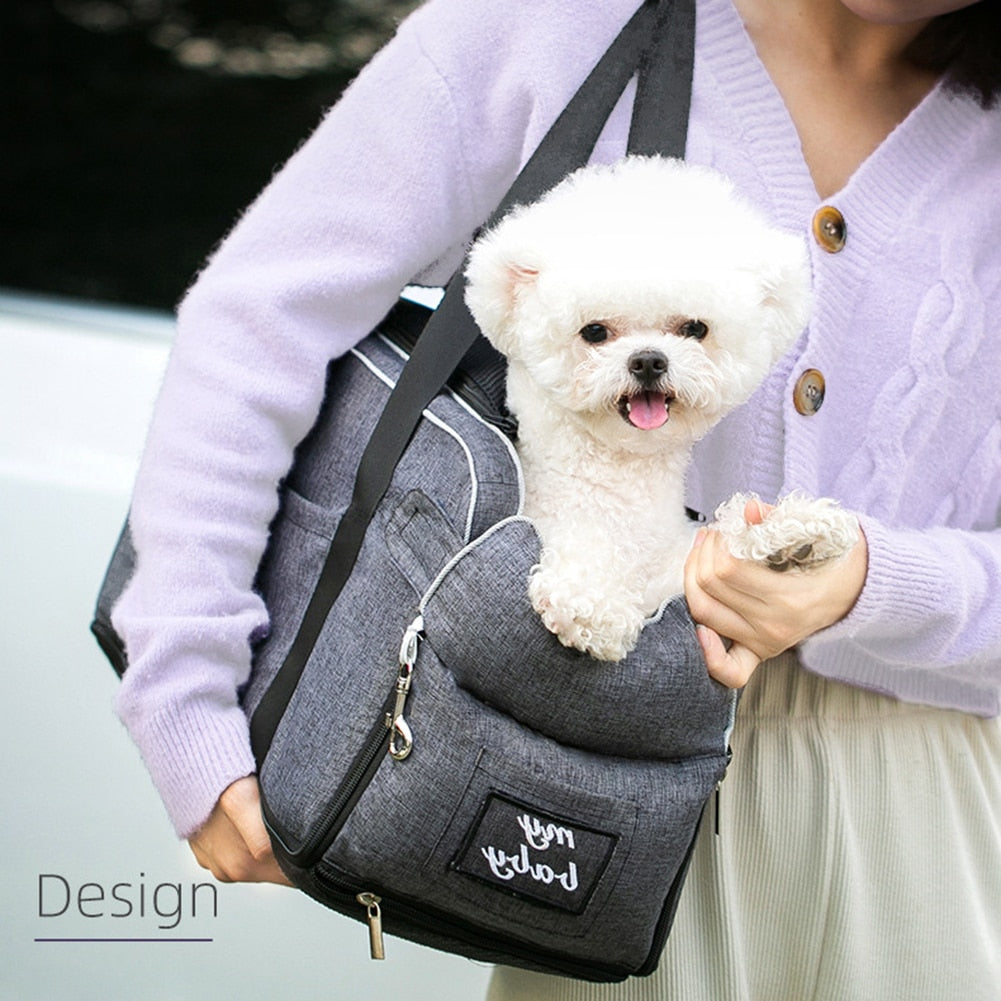 Puppy Cat Bed Car Console Pet Litter Portable Car Handrail Dog Cat Mat Travel Bed Safety Pet Seat