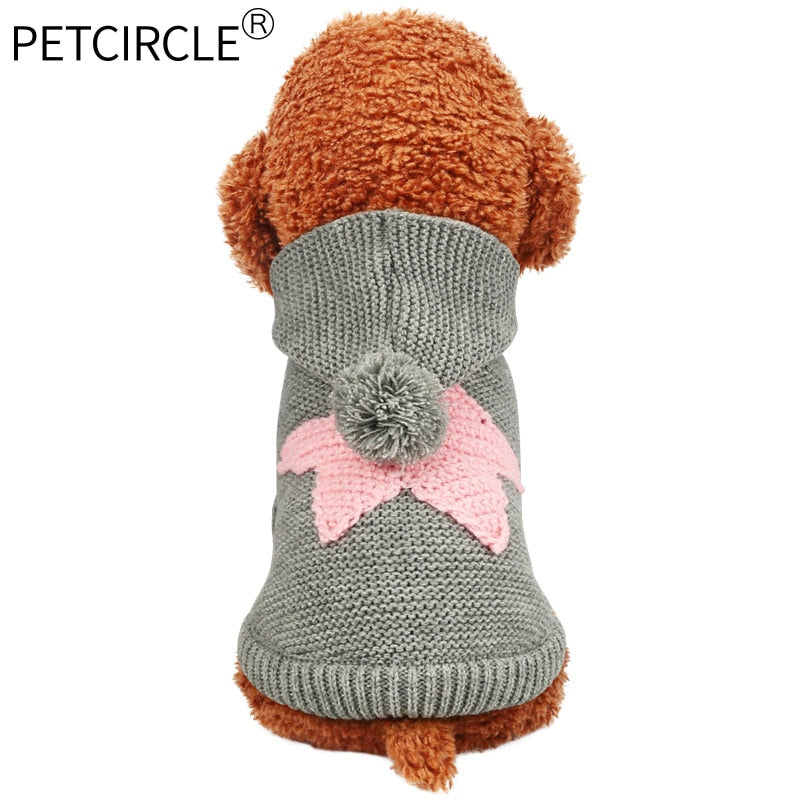 PETCIRCLE Dog Clothes Teddy Puppy Dog French Bulldog Chihuahau Clothes Dog Autumn Winter Cat Clothes Nordic Starfish Sweater