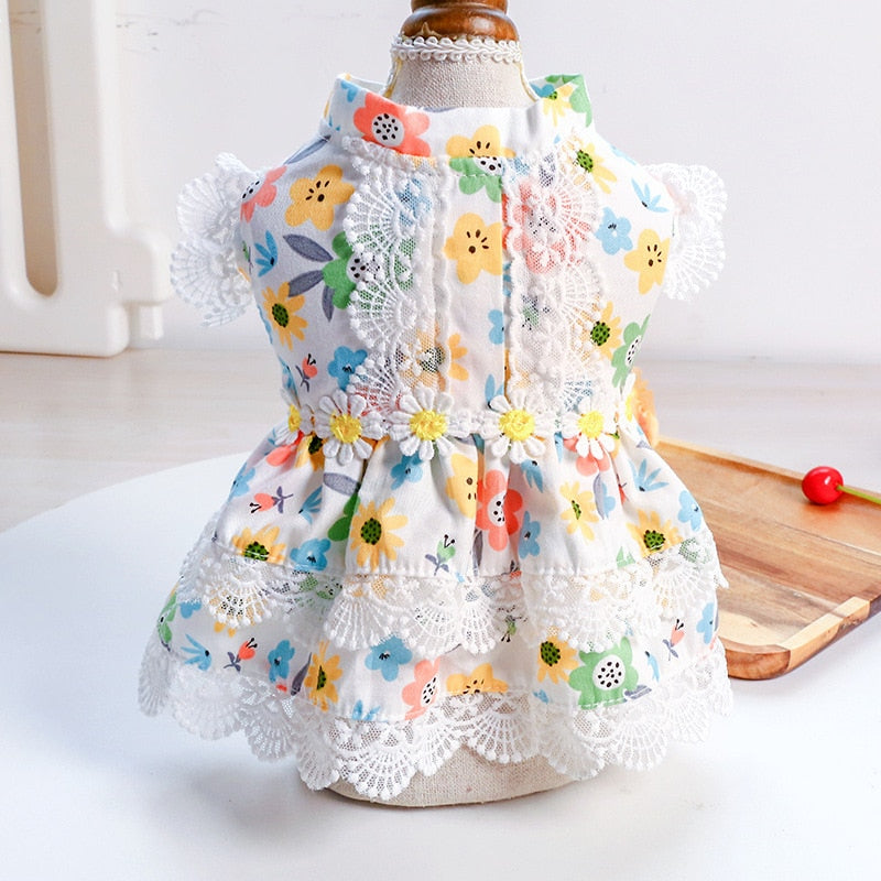 Floral Dog Dress