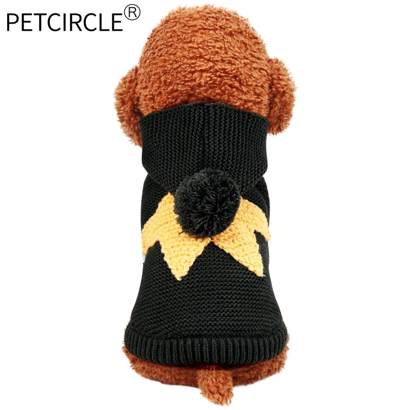 PETCIRCLE Dog Clothes Teddy Puppy Dog French Bulldog Chihuahau Clothes Dog Autumn Winter Cat Clothes Nordic Starfish Sweater