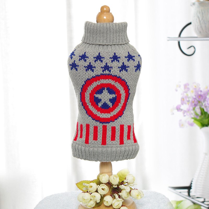 Winter Dog Clothes Knitwear Chihuahua Sweater For Small Medium Dogs Yorkshire Poodle Costume For Gatos Dachshund Sweter Dla Psa