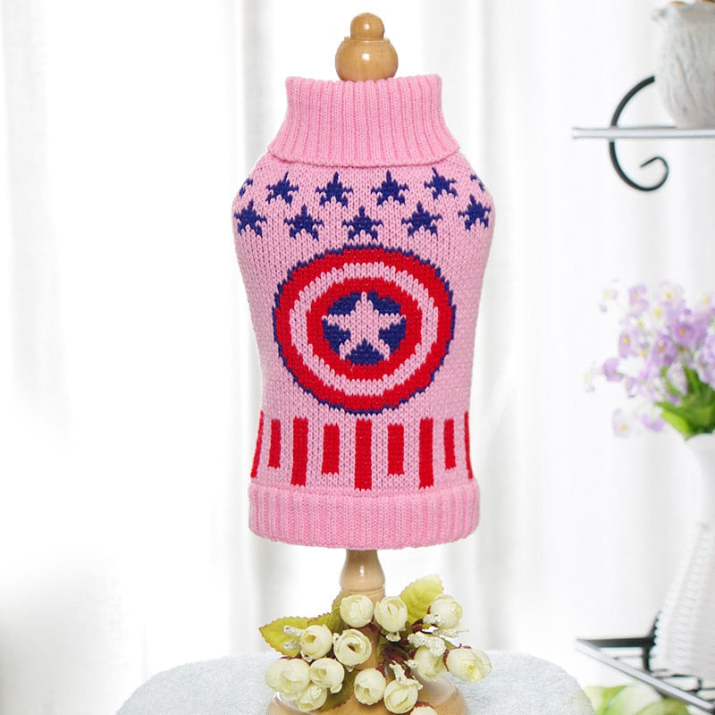 Winter Dog Clothes Knitwear Chihuahua Sweater For Small Medium Dogs Yorkshire Poodle Costume For Gatos Dachshund Sweter Dla Psa