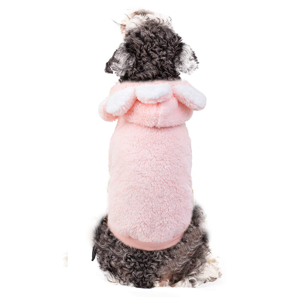 Dog Sun Flower Korean Version Cute Pet Clothes Cotton Sweater Autumn And Winter New Personality Dog Clothes
