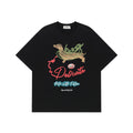 Sausage dog printed short sleeved shirt