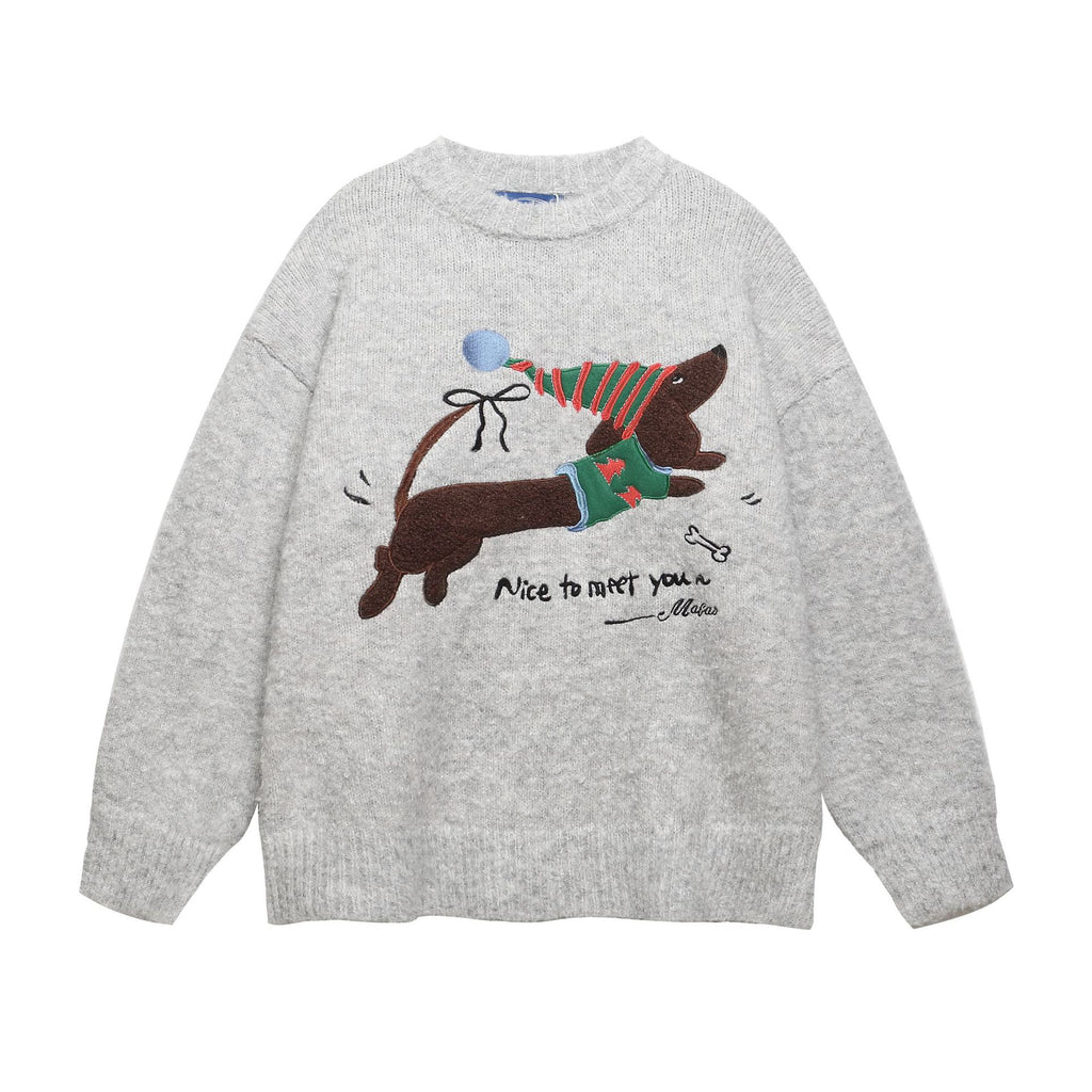 Christmas Sausage Dog Sweater