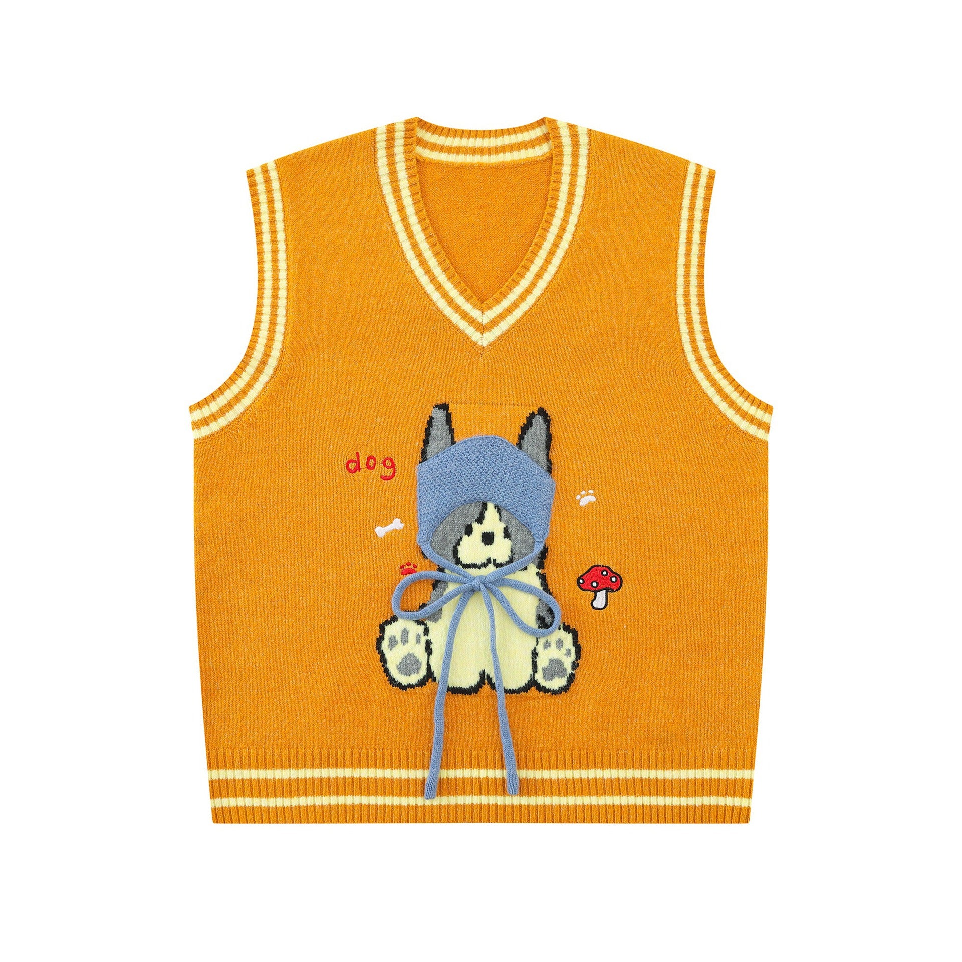 Dog patch sweater