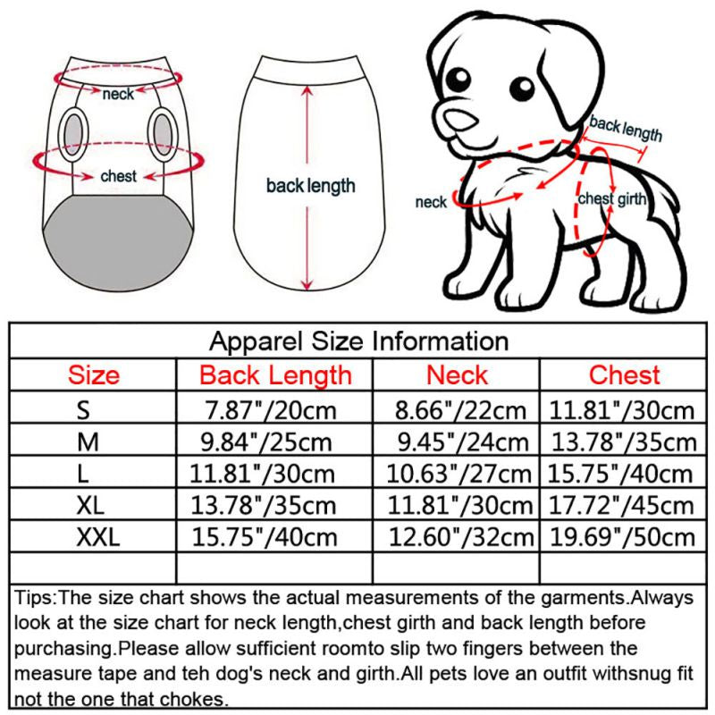 Warm Pet Dogs Hoodies Pentagram Five Stars Pattern Puppy Clothes Cute Autumn and Winter Dog Accessories