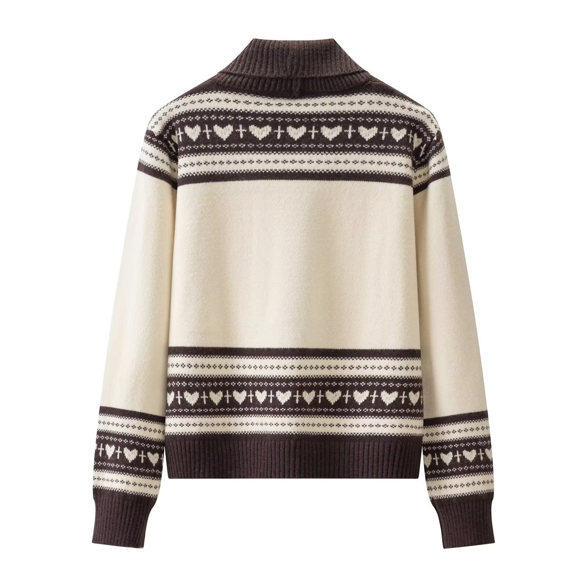 Vintage Fel Island Dog Printed Knitted Coat
