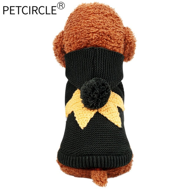 PETCIRCLE Dog Clothes Teddy Puppy Dog French Bulldog Chihuahau Clothes Dog Autumn Winter Cat Clothes Nordic Starfish Sweater