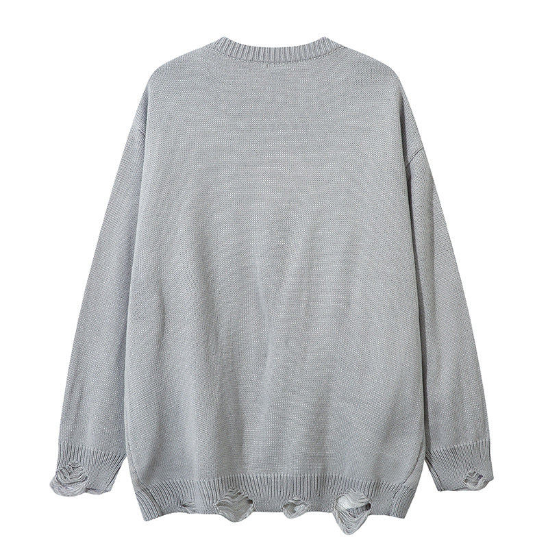 Different dog jacquard sweaters