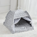 Cat Kennel Summer Cat Tent Cat House Semi Enclosed Pet Bed Four Seasons Dog Kennel Villa Bed Supplies