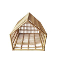 Handmade Rattan Woven Cat Nest Creative Rattan Cat Cage Dog House Rattan Woven Cat Cage Small Pet Bed