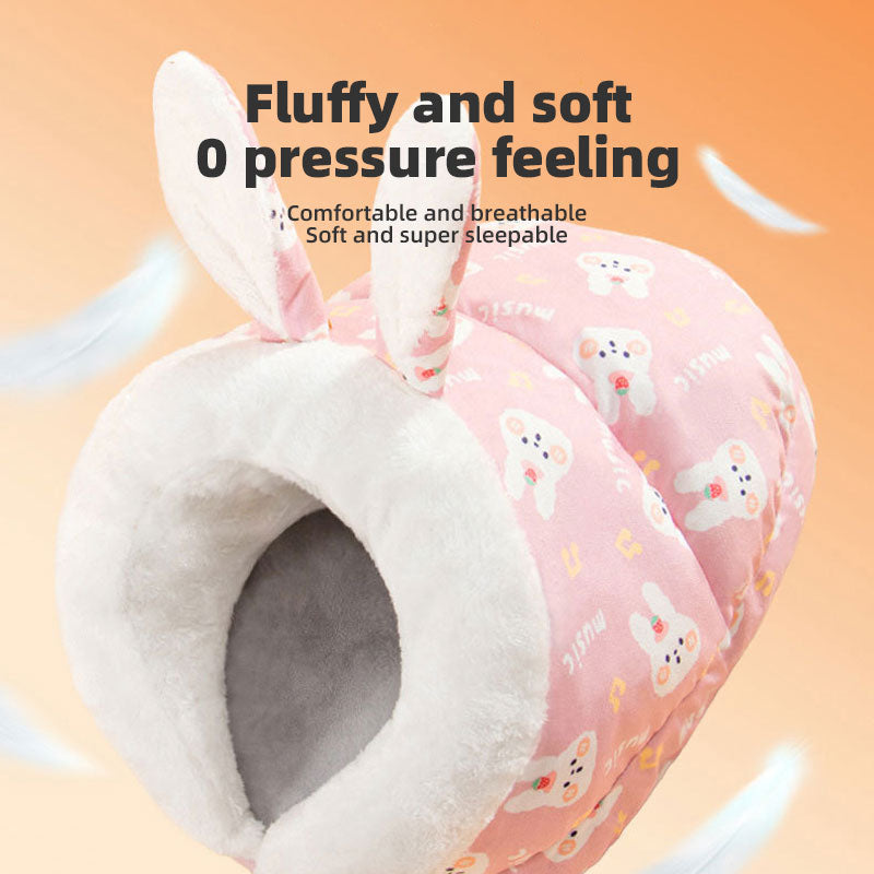 Pet Supplies Cat Warm In Winter Semi Closed All Season Universal Slippers Cat and Dog Bed