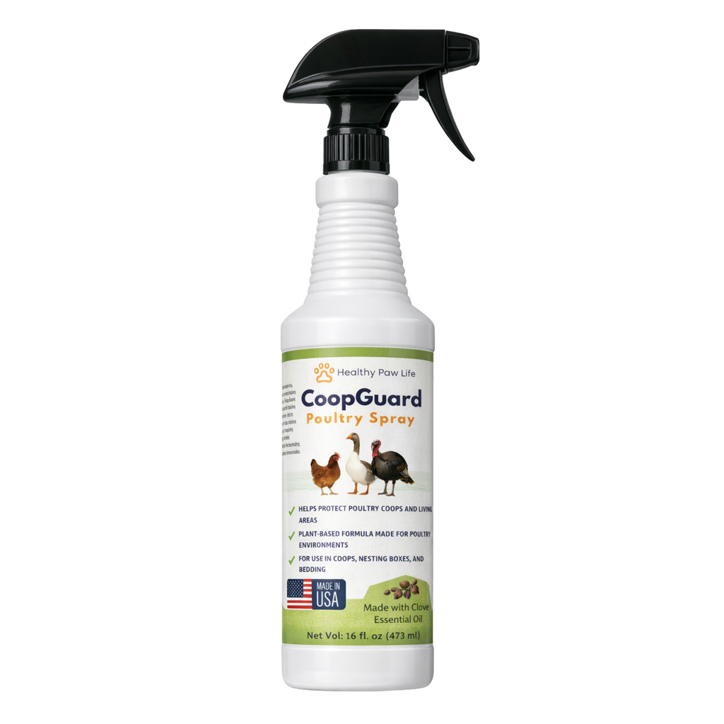 CoopGuard Poultry Spray – Plant-Based Poultry Housing Care for Coops, Nesting Boxes & Bedding – Natural Essential Oils - No Egg Withdrawl-0